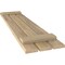 Ekena Millwork Americraft 3-Board, 2 Batten Exterior Real Wood Spaced Board-n-Batten Shutters, ARW101SB311X58UNH, PR ARW101SB311X58UNH - alternate 6